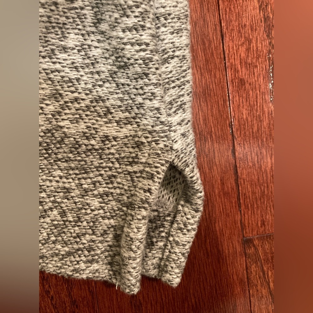 Lands’ End Cowlneck Heather Gray Sz S 6-8 - Picture 6 of 13